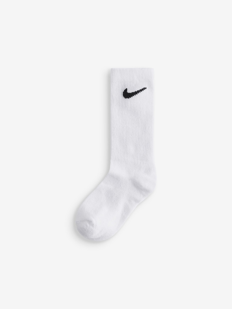 Nike White Little Kids Crew Socks 6 Pack - Image 2 of 7