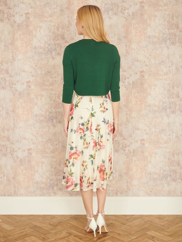 Yumi Green Knitted Bolero - Image 4 of 5