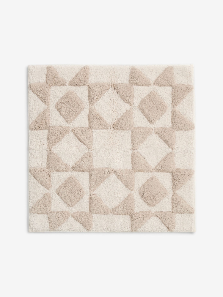 Natural Geo Shower Mat - Image 3 of 3 Natural Geo Shower Mat - Image 3 of 3