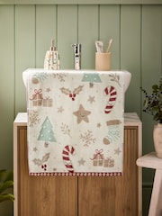 Set of 2 Multi Christmas Icons Hand Towels - Image 4 of 6