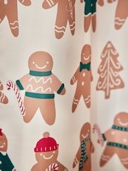 Christmas Gingerbread Shower Curtain - Bild 3 von 4