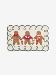 Christmas Gingerbread 100% Cotton Bath Mat - Bild 3 von 3