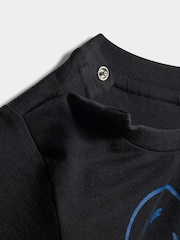 adidas Black/Grey X Smileyworld Infant Kids Summer Set - Image 6 of 7