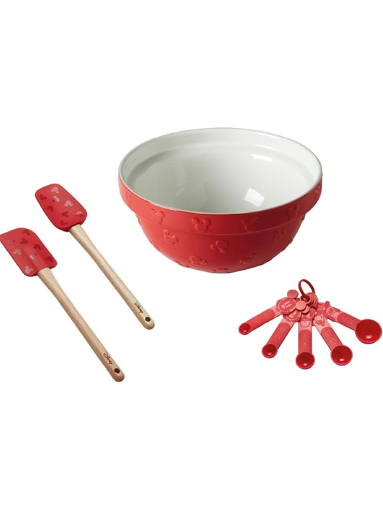 Prestige Grey Disney Bake with Mickey Mixing Bowl  Kitchen Utensils Set - Image 1 of 6