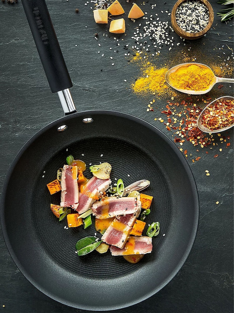 Circulon Grey Total Hard Anodised Non Stick Frying Pan Set - Image 2 of 3