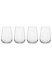 Luigi Bormioli Set of 6 Grey Talismano Hi Ball Glasses - Image 1 of 3