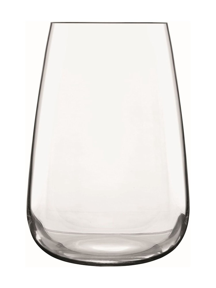 Luigi Bormioli Set of 6 Grey Talismano Hi Ball Glasses - Image 2 of 3