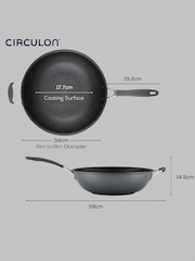 Circulon Grey Scratch Defense Extreme 34cm Frying Pan - Image 6 of 6