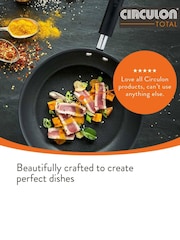 Circulon Grey Total Hard Anodised 30cm Stir Fry Pan - Image 4 of 4