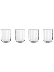 Luigi Bormioli Set of 6 Grey Jazz Tumbler Glasses - Image 1 of 1