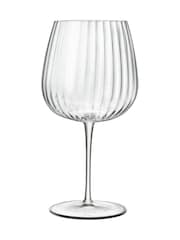 Luigi Bormioli Set of 4 Grey Optica Gin Glasses - Image 2 of 4