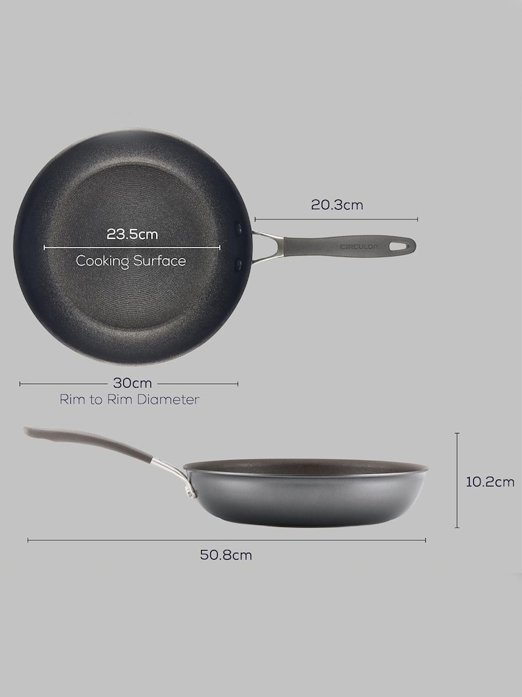 Circulon Grey Scratch Defense Extreme 30cm Frying Pan - Image 6 of 6