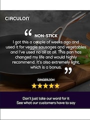 Circulon 3 Piece Black Style Hard Anodised Saucepan Set with Stainless Steel Lids - Image 9 of 9