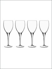 Luigi Bormioli Set of 4 Grey Large Michelangelo Masterpiece Wine Glasses - Image 1 of 7