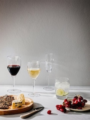 Luigi Bormioli Set of 4 Grey Large Michelangelo Masterpiece Wine Glasses - Image 3 of 7