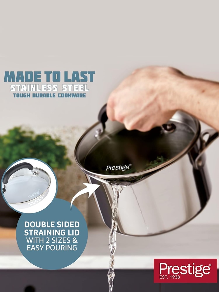 Prestige Grey Made To Last 18cm Saucepan - Image 2 of 5