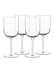 Luigi Bormioli Set of 6 Grey Sublime Red Wine Glasses - Image 2 of 4