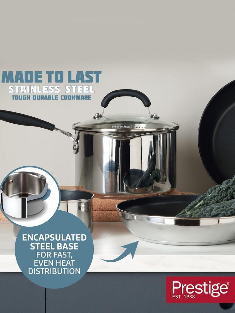 Prestige Grey Made To Last 14cm Milk Pan - Image 2 of 4