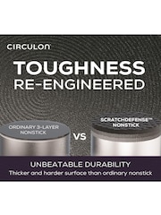 Circulon 5 Piece Grey Scratch Defense Nonstick Cookware Set - Image 10 of 11