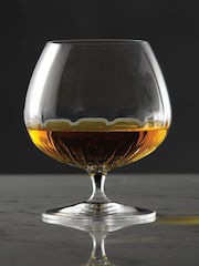 Luigi Bormioli Set of 6 Grey Mixology Cognac Glasses - Image 1 of 4