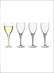 Luigi Bormioli Set of 4 Grey Michelangelo Masterpiece Wine Glasses - Image 1 of 7