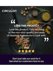 Circulon 4 Piece Black Total Hard Anodised Non Stick Cookware Set - Image 8 of 10