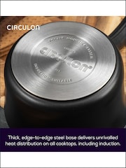 Circulon Grey Total Hard Anodised 28cm Sauteuse With Glass Lid - Image 5 of 5