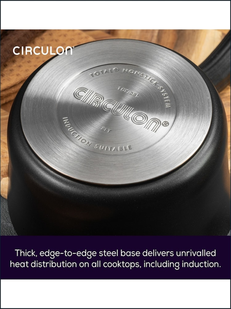 Circulon Grey Total Hard Anodised 28cm Sauteuse With Glass Lid - Image 5 of 5