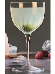 Luigi Bormioli Set of 4 Grey Mixology Nick & Nora Glasses - Image 5 of 5