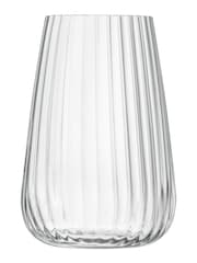 Luigi Bormioli Set of 6 Grey Optica Stemless Hi Ball Glasses - Image 2 of 2