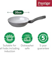 Prestige Grey Earthpan 20cm Ceramic Non Stick Frying Pan - Image 3 of 3