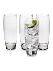 Luigi Bormioli Set of 4 Grey Michelangelo Masterpiece Hi-Ball Glasses - Image 2 of 6