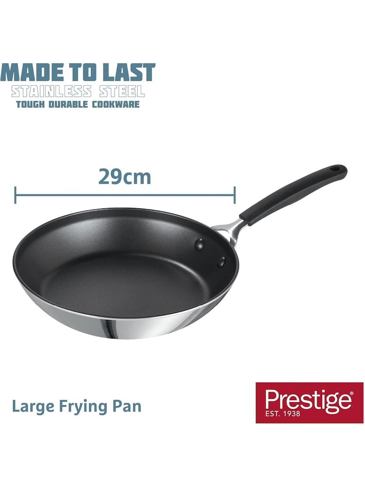 Prestige Grey Made To Last 29cm Frying Pan - Image 2 of 4