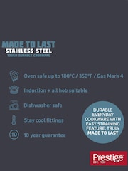 Prestige Grey Made To Last 29cm Frying Pan - Image 4 of 4