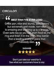 Circulon Grey Style Hard Anodised 20cm Sauteuse With Lid - Image 7 of 8