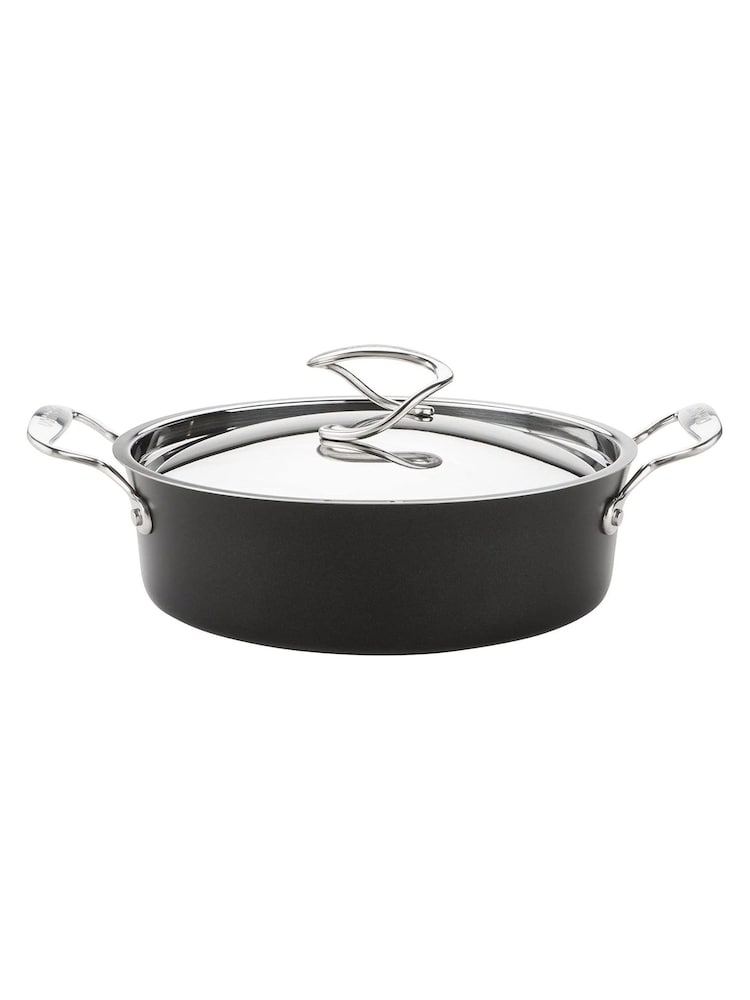 Circulon Grey Style Hard Anodised 27cm Sauteuse With Lid - Image 1 of 4
