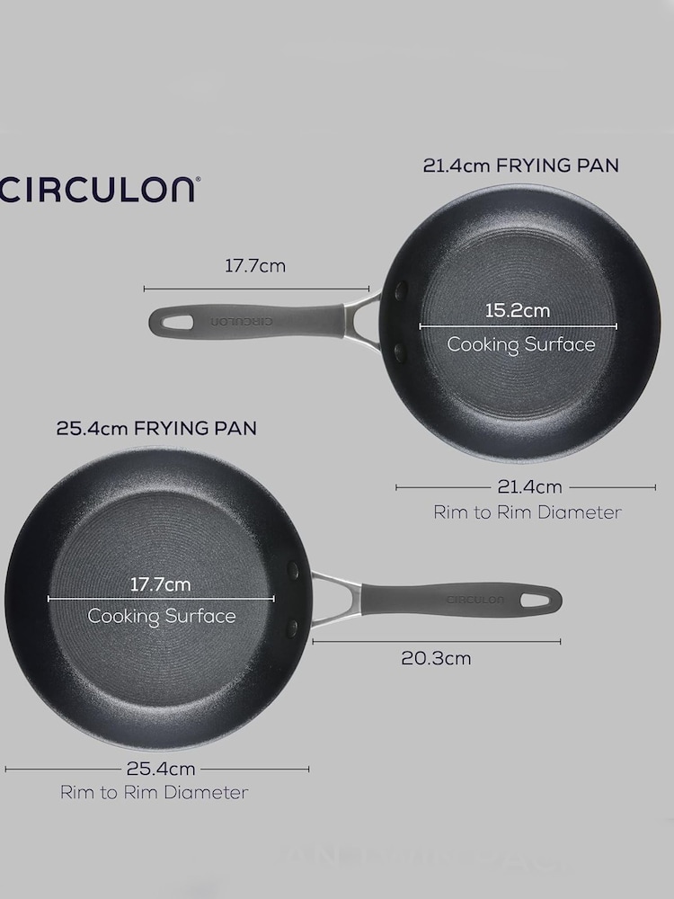 Circulon Grey Scratch Defense Extreme Nonstick Frying Pan - Image 5 of 5