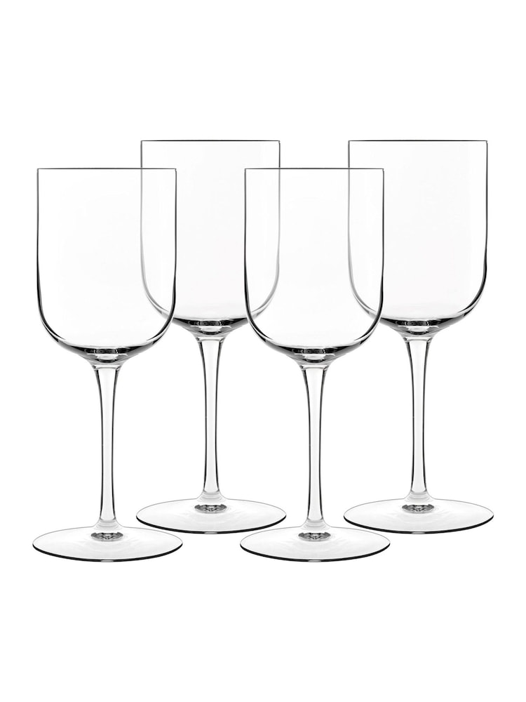 Luigi Bormioli Grey Sublime White Wine Glasses Set of 6 - Image 1 of 4