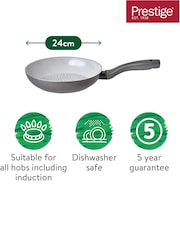 Prestige Grey Earthpan 24cm Ceramic Non Stick Frying Pan - Image 3 of 3