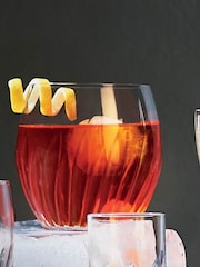 Luigi Bormioli Grey Mixology Tumbler Glasses  Set of 4 - Image 1 of 4