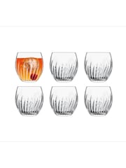 Luigi Bormioli Grey Mixology Tumbler Glasses  Set of 4 - Image 2 of 4