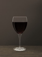 Luigi Bormioli Set of 4 Grey Diamante Prosecco Glasses Set - Image 1 of 3