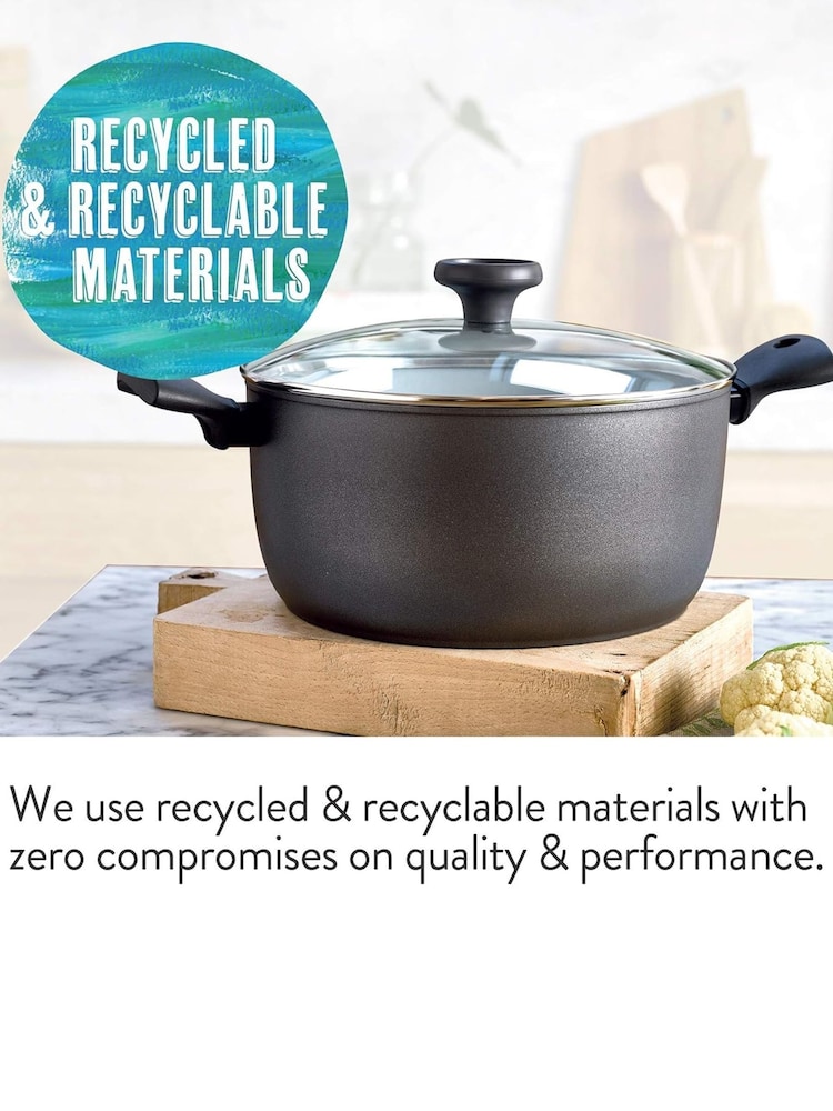 Prestige Grey Earthpan Ceramic Non Stick Stock Pot - Image 2 of 5
