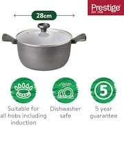 Prestige Grey Earthpan Ceramic Non Stick Stock Pot - Image 4 of 5