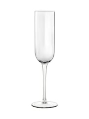 Luigi Bormioli Set of 6 Grey Jazz Flute Glasses - Image 2 of 4