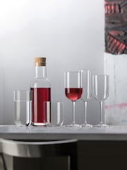 Luigi Bormioli Set of 6 Grey Sublime Stemless Glasses - Image 4 of 5