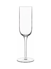 Luigi Bormioli Set of 6 Grey Sublime Flute Glasses - Image 2 of 4