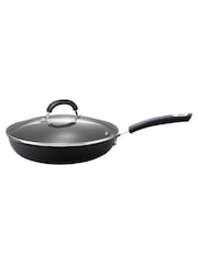 Circulon Grey Total Hard Anodised 30cm Frying Pan With Glass Lid - Image 1 of 5