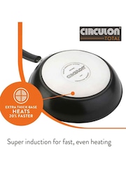 Circulon Grey Total Hard Anodised 30cm Frying Pan With Glass Lid - Image 4 of 5