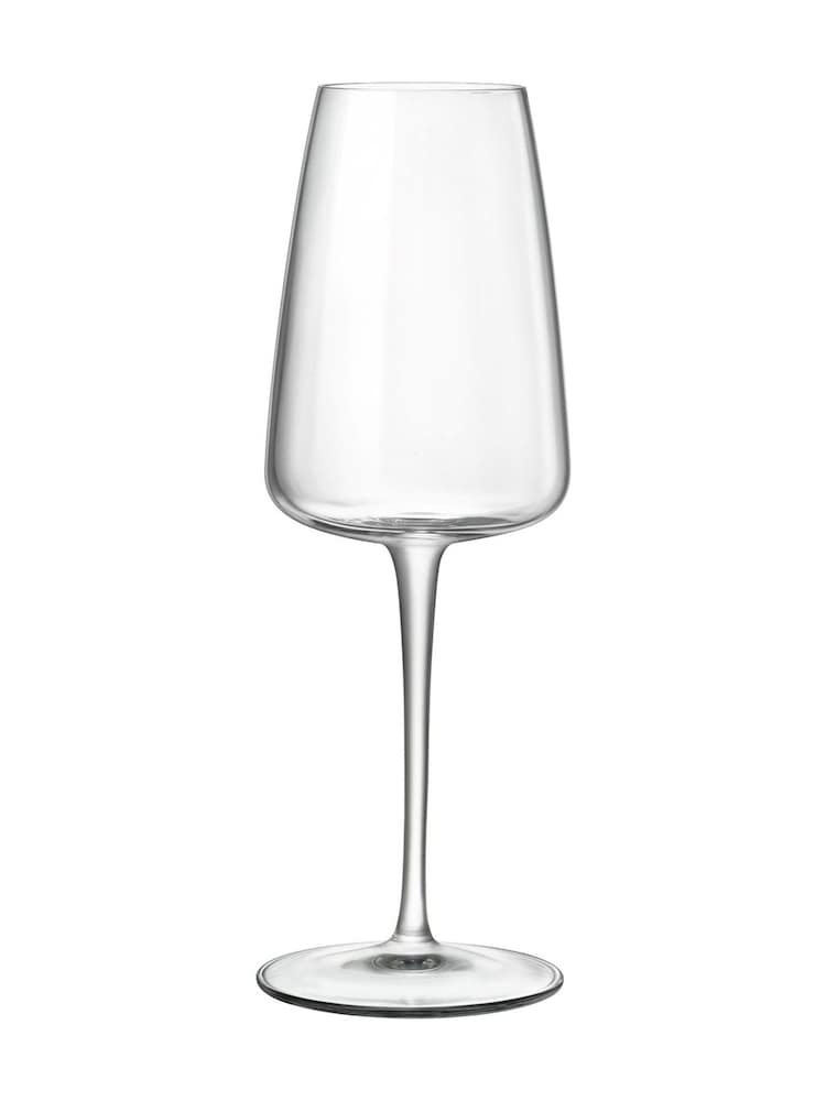 Luigi Bormioli Grey Talismano Flute Glasses Set of 6 - Image 7 of 7